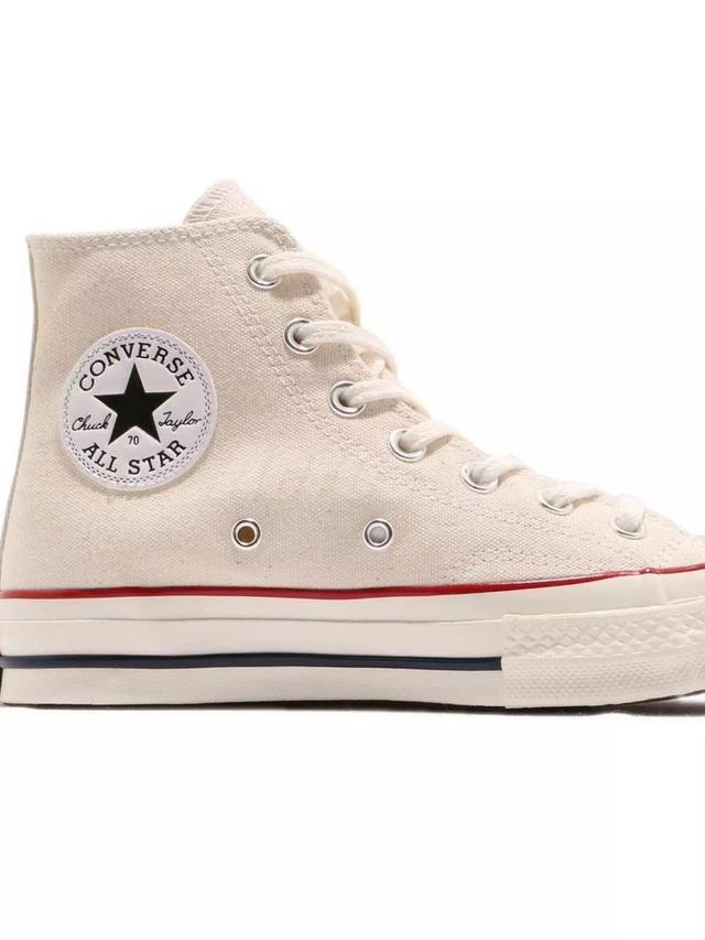 Converse Women's Trainers - Cream/White - UK 5.5 on Productcaster.