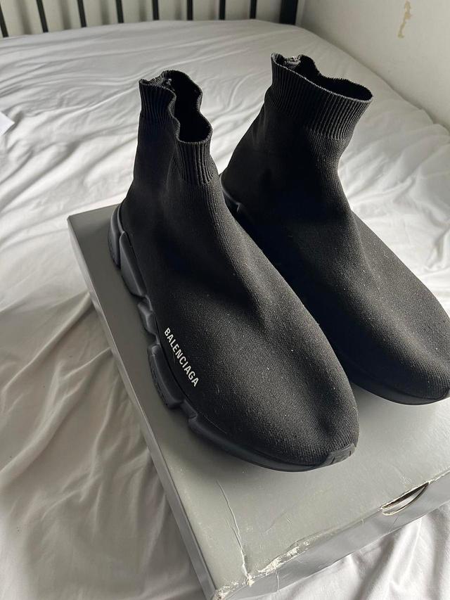 Balenciaga Men's Trainers - Black - UK 10 on Productcaster.