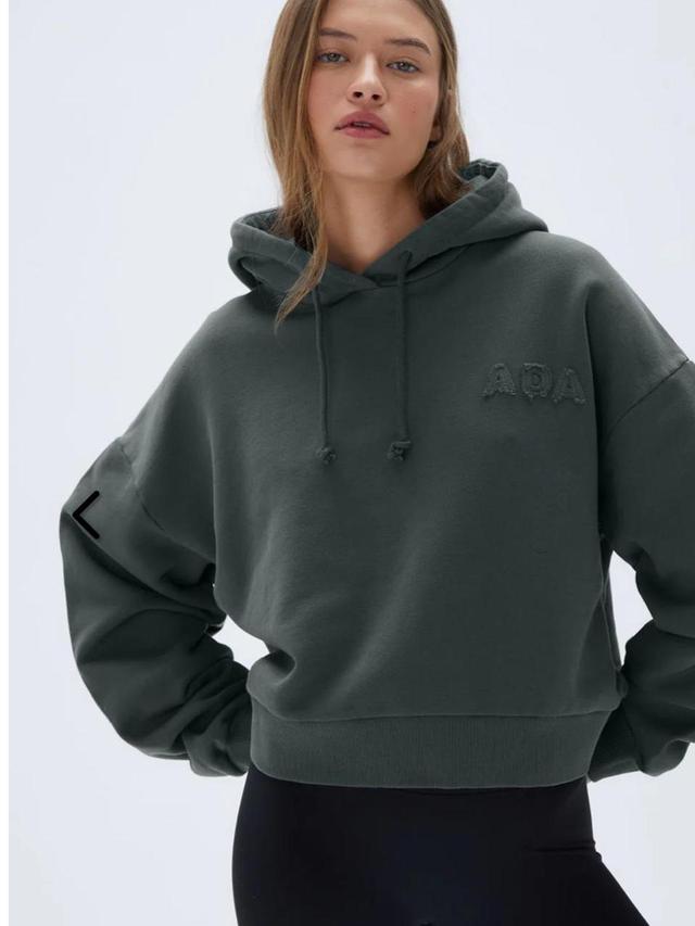 Adanola Women's Hoodie - Green/Khaki - 8 on Productcaster.