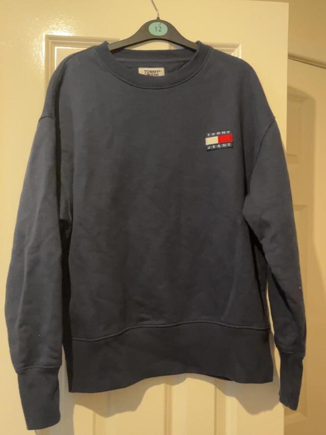 Tommy Hilfiger Women's Sweatshirt - Navy - S on Productcaster.