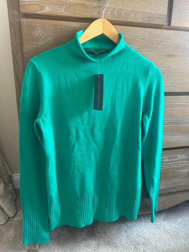 French Connection Women's Jumper - Green - S on Productcaster.