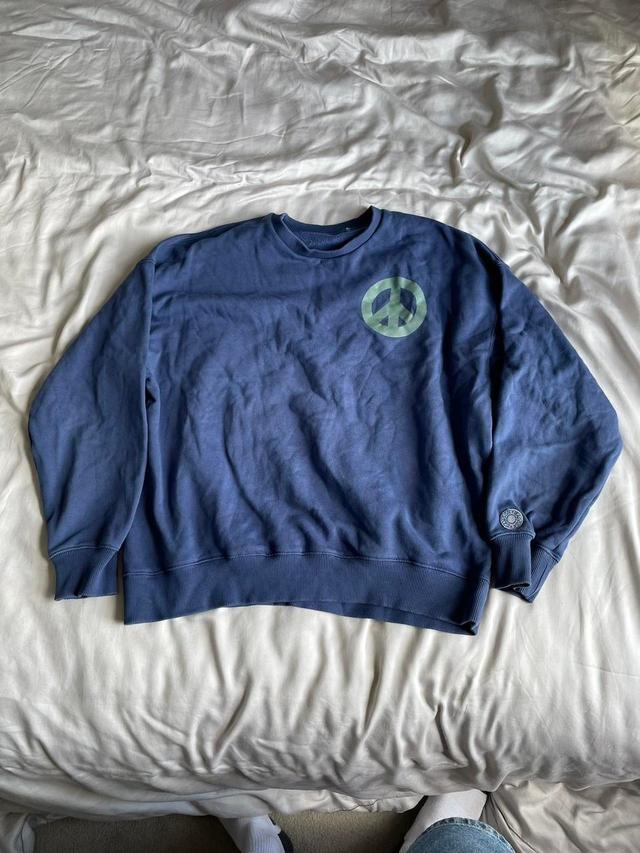 Urban Outfitters Men's Sweatshirt - Blue/Navy - M on Productcaster.