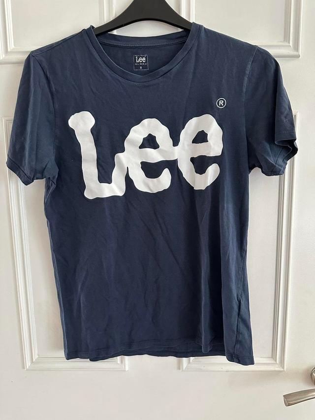 Lee Men's T-shirt - Navy - M on Productcaster.