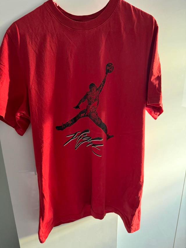 Jordan Men's T-shirt - Red - L on Productcaster.