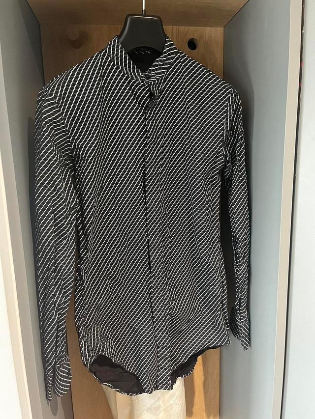 Men's Shirt - Black/Grey - M on Productcaster.