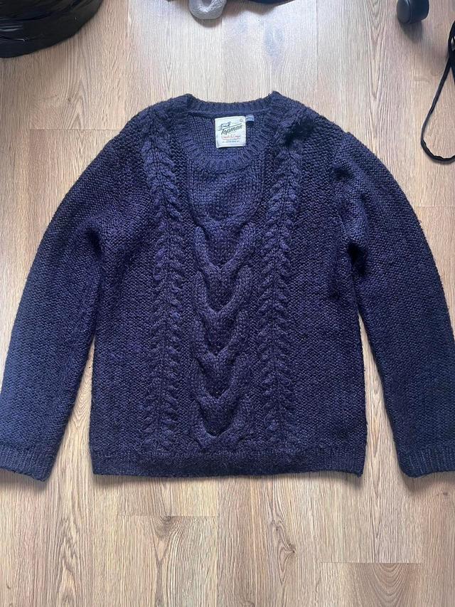 Topman Men's Jumper - Purple - L on Productcaster.