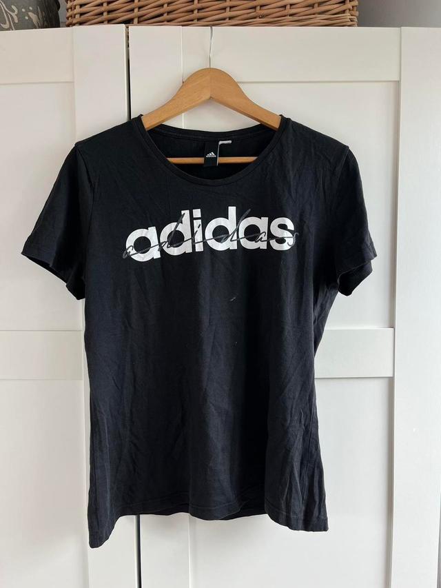 Adidas Men's T-shirt - Black - M on Productcaster.