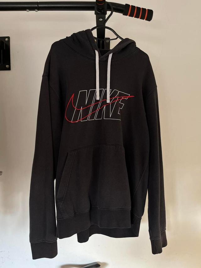 Nike Men's Hoodie - Black - L on Productcaster.