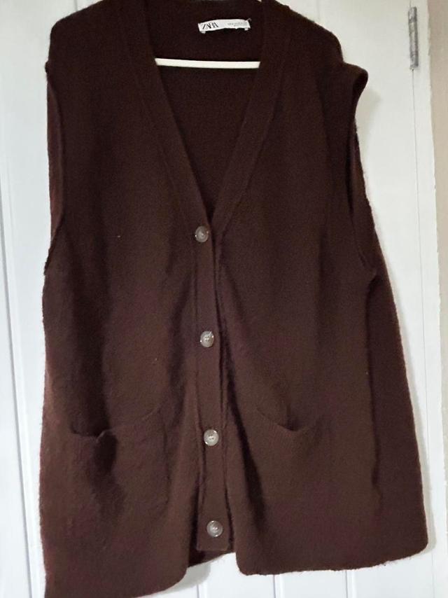 Zara Women's Waistcoat - Brown - M on Productcaster.