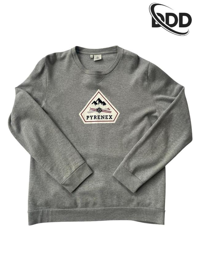 Pyrenex Men's Sweatshirt - Grey - L on Productcaster.