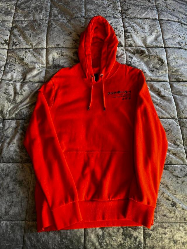 River Island Men's Hoodie - Orange/Red - S on Productcaster.