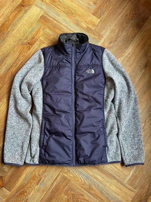 The North Face Women's Lightweight Jacket - Navy/Grey - L on Productcaster.