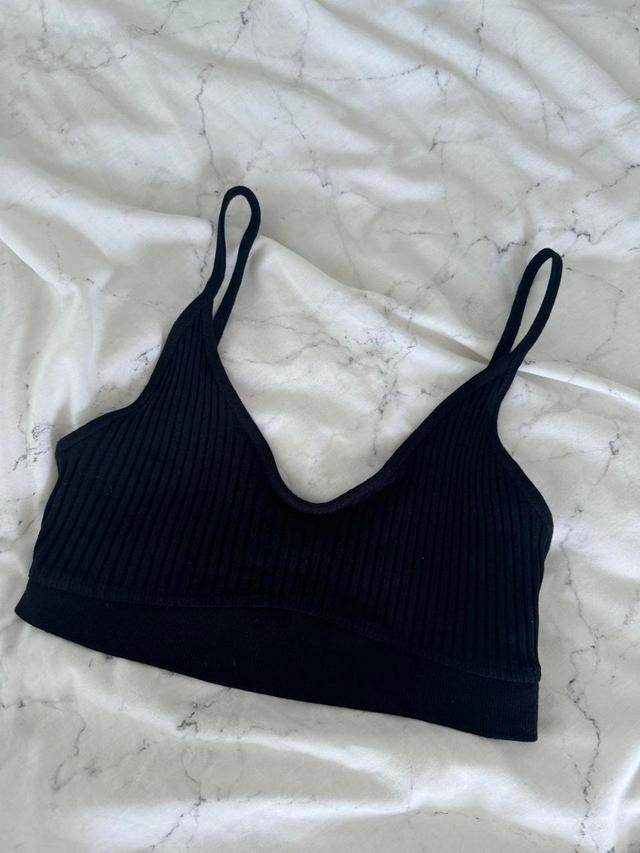 Zara Women's Crop top - Black - M on Productcaster.