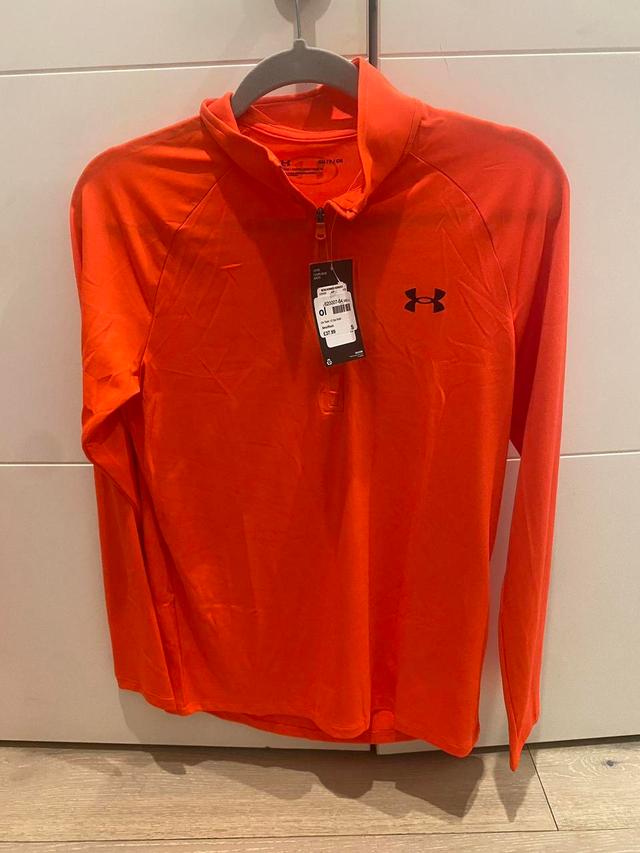 Under Armour Men's T-shirt - Orange - L on Productcaster.