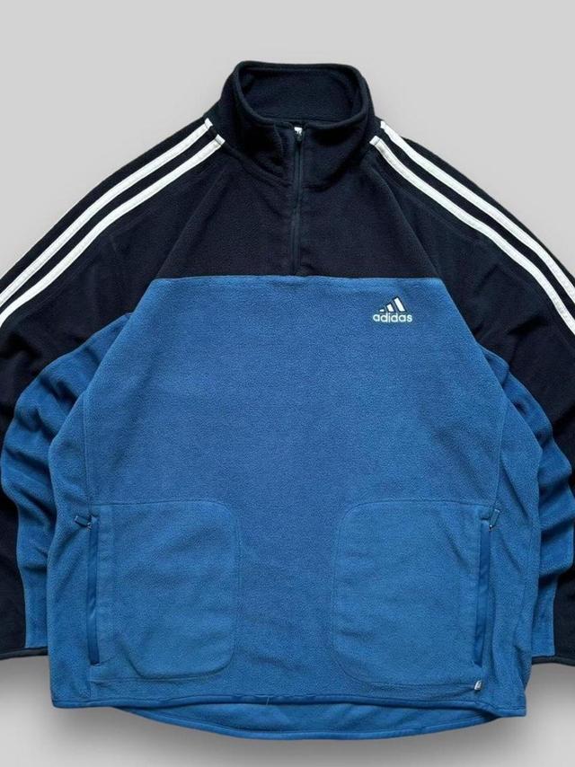 Adidas Men's Jumper - Blue/Navy - M on Productcaster.