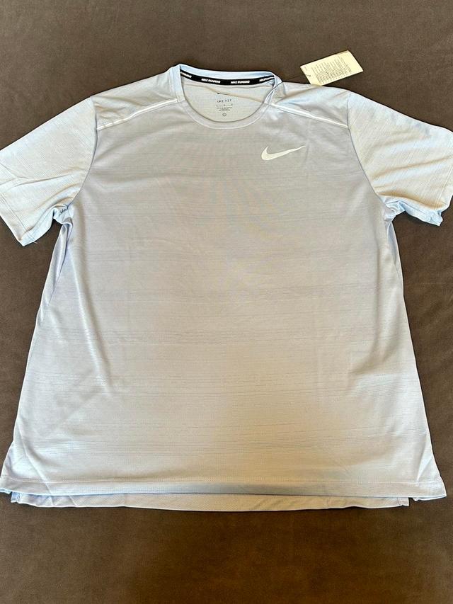 Nike Men's T-shirt - Blue - XL on Productcaster.