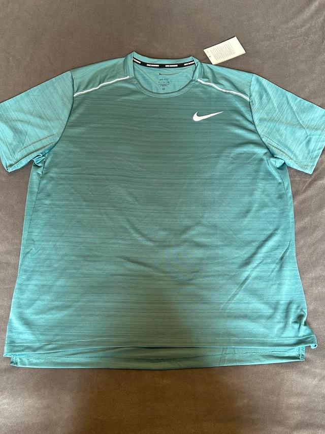 Nike Men's T-shirt - Green/Blue - XL on Productcaster.