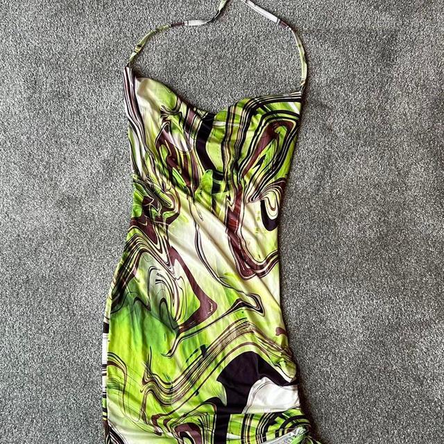 Femme Luxe Women's Bodycon Dress - Green - 6 on Productcaster.