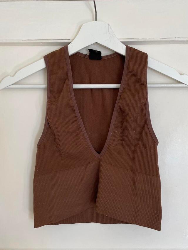 Urban Outfitters Women's Vest - Brown - S on Productcaster.