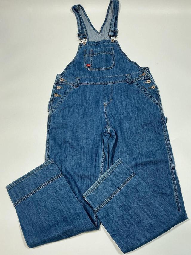 Dickies Women's Dungarees - Blue/Navy - UK 10 on Productcaster.