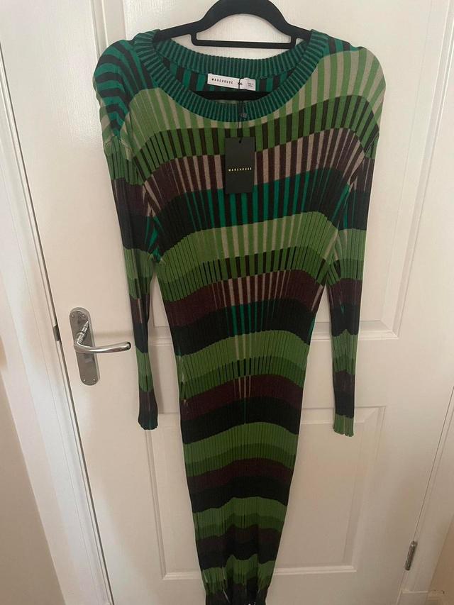 Warehouse Women's Dress - Green - XXL on Productcaster.