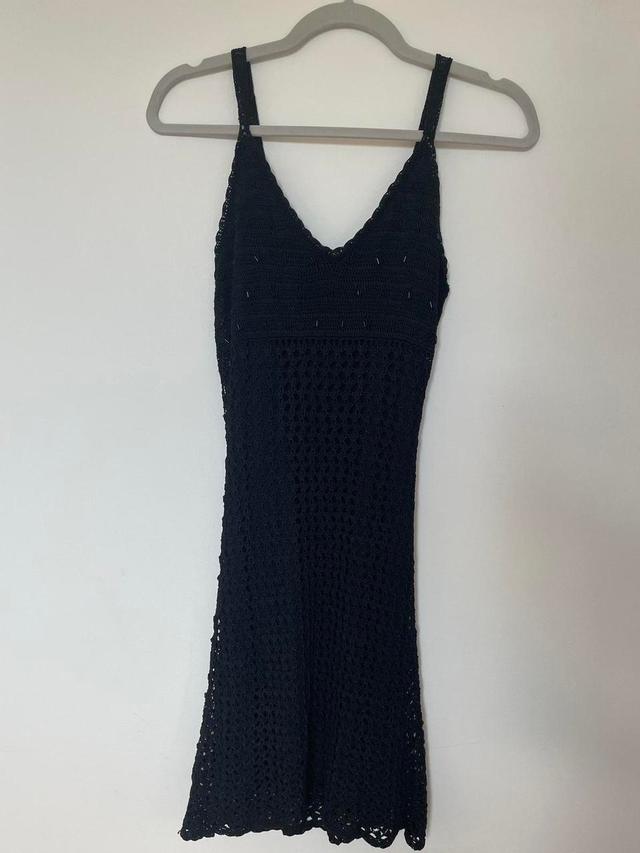 Vintage Women's Slip Dress - Black - 10 on Productcaster.