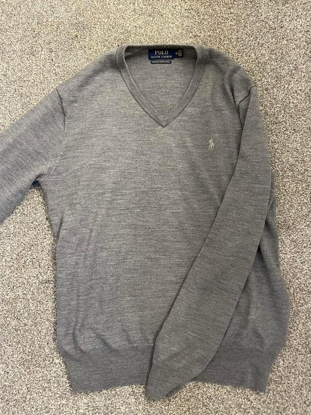 Polo Ralph Lauren Men's Jumper - Grey - M on Productcaster.