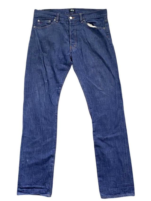 Stüssy Men's Jeans - Blue/Navy - 32" on Productcaster.