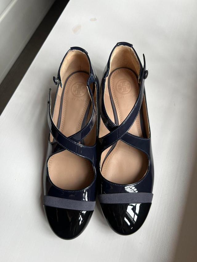 Tory Burch Women's Ballet shoes - Navy/Black - UK 3 on Productcaster.