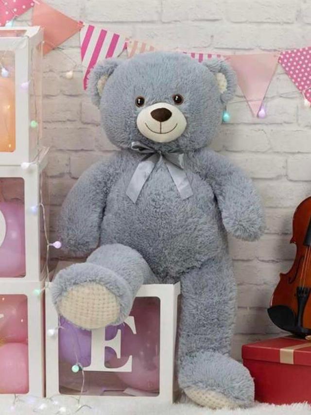 Stuffed animal - Grey on Productcaster.