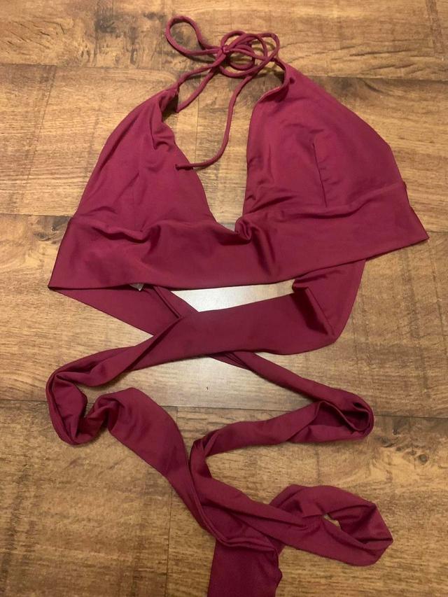 Oh Polly Women's Crop top - Burgundy/Pink - 10 on Productcaster.