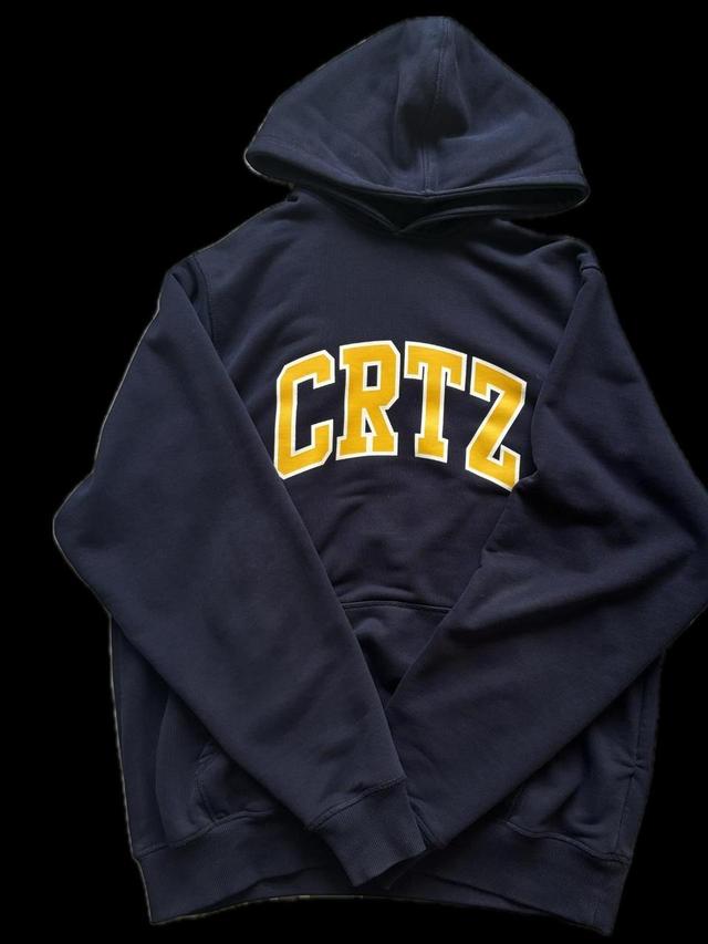 Corteiz Men's Hoodie - Navy - L on Productcaster.