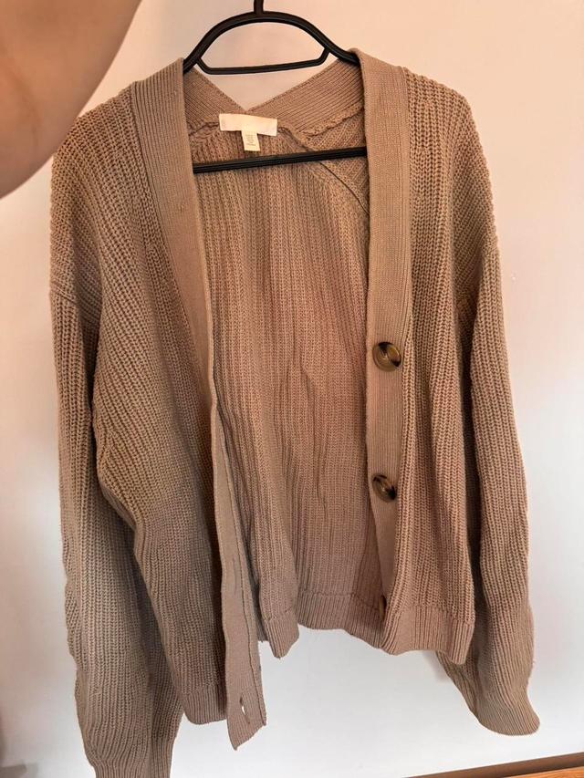 H&M Women's Cardigan - Tan/Brown - M on Productcaster.