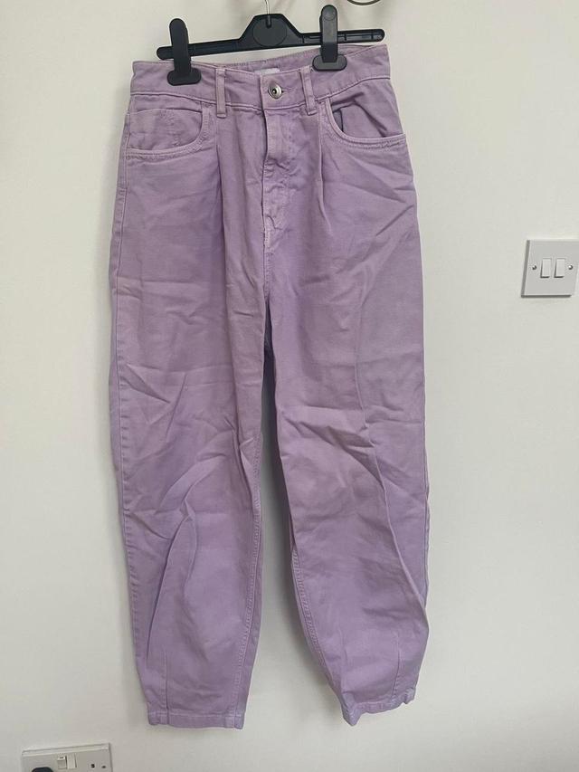 Zara Women's Trousers - Purple - UK 6 on Productcaster.