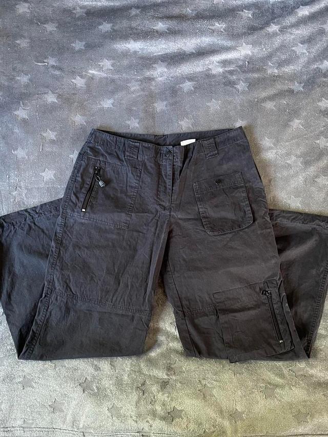 Next Women's Cargo Trousers - Black - UK 14 on Productcaster.