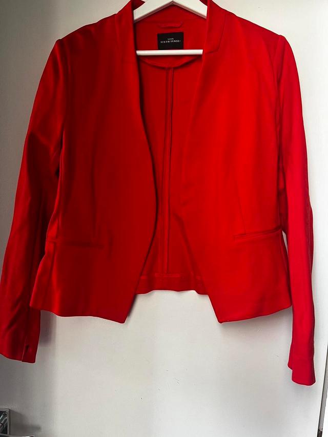 Women's Blazer Jacket - Red - UK 12 on Productcaster.