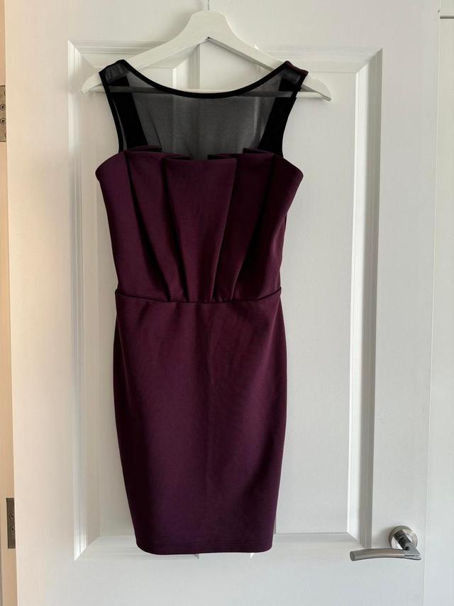 Miss Selfridge Petites Women's Dress - Purple/Burgundy - 10 on Productcaster.