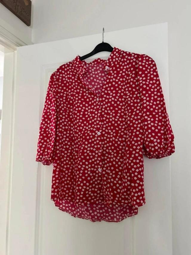 Shepherd of Sweden Women's Blouse - Red/White - 16 on Productcaster.