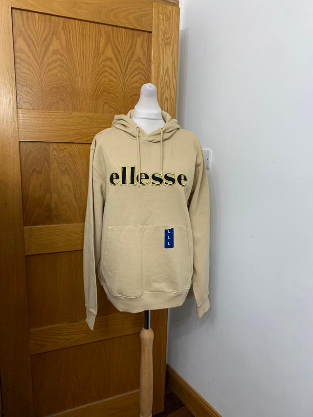 Ellesse Women's Hoodie - Tan - L on Productcaster.