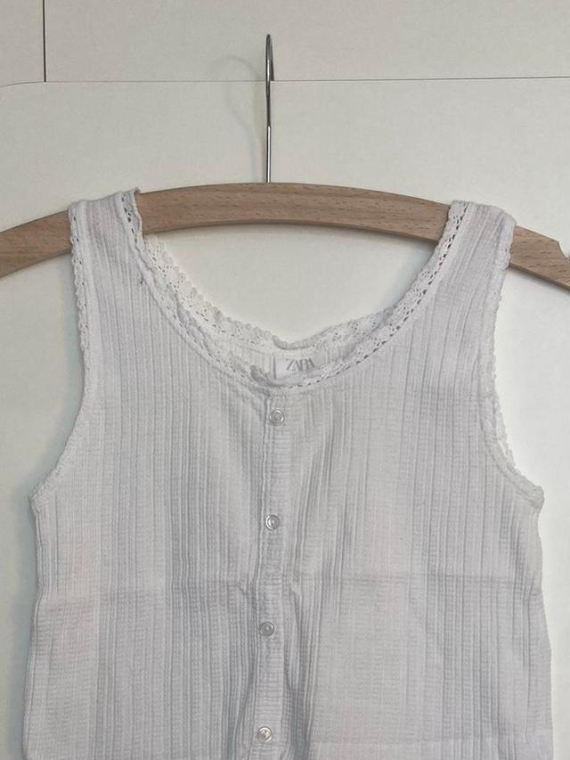 Zara Kids' Vest - White - 11 years on Productcaster.