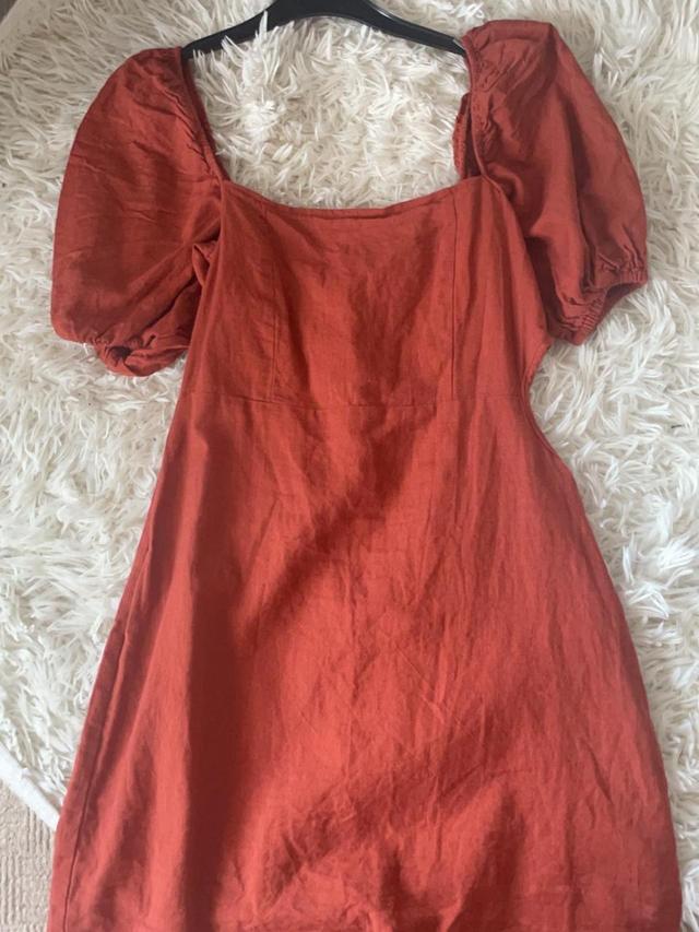 PrettyLittleThing Women's Dress - Orange/Red - XS on Productcaster.