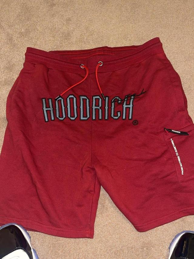 Hoodrich Men's Shorts - Red - XL on Productcaster.