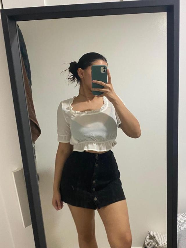 Nasty Gal Women's Blouse - White - 10 on Productcaster.