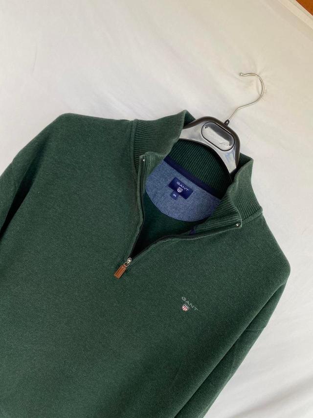 GANT Men's Jumper - Green/Khaki - XXL on Productcaster.