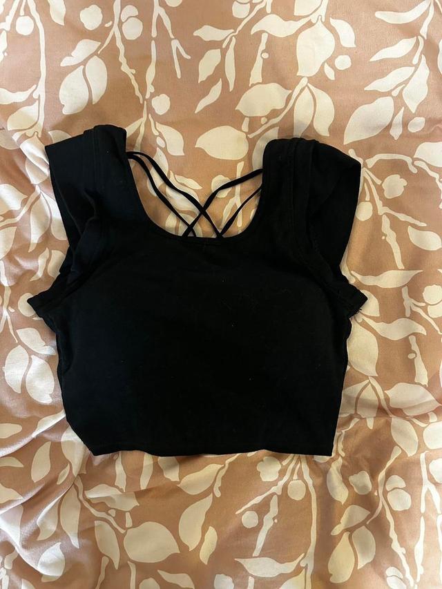 Women's Crop top - Black - 8 on Productcaster.