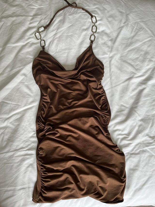 Urban Outfitters Women's Dress - Brown - S on Productcaster.