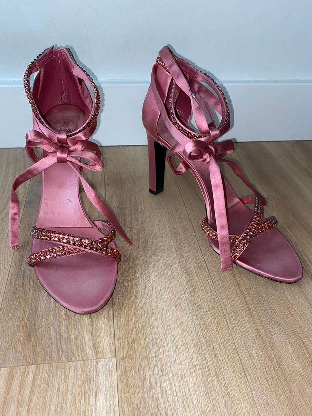 Gucci Women's Sandals - Pink - UK 6.5 on Productcaster.