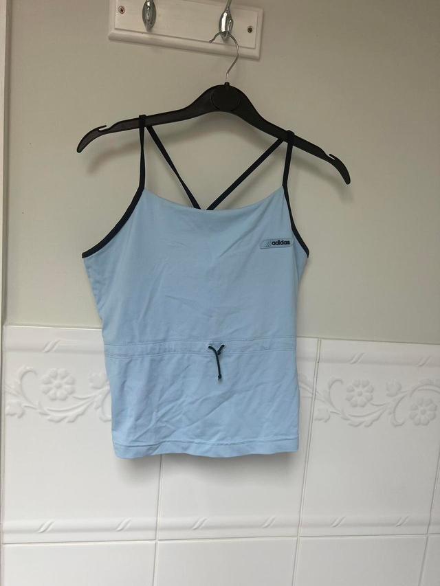 Adidas Women's Vest - Blue - L on Productcaster.