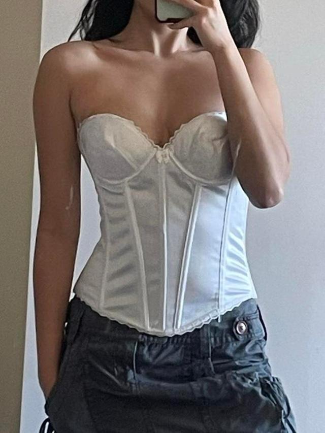 Women's Corset - White - 8 on Productcaster.