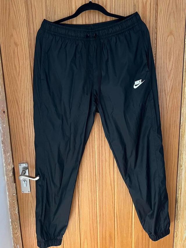 Nike Men's Sweatpants - Black/White - M on Productcaster.